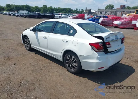 2014 Honda Civic Ex из США, поврежденный, VIN 2HGFB2F84EH531378